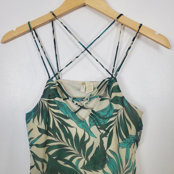 Japna strappy tank tropical print size small - Picture 3 of 6
